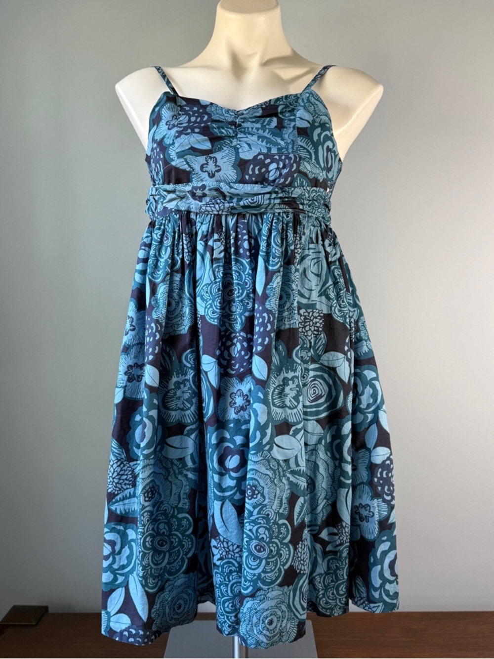 Pippa & Julie Light Blue Cotton Summer Dress